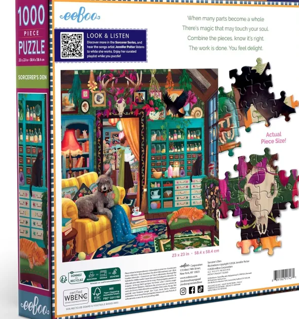 Puzzle - Sorcerer's Den - 1000 pièces