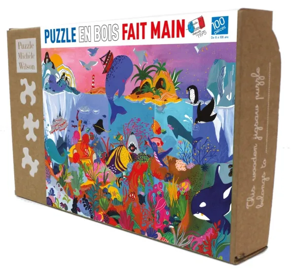 Puzzle - Sous les Océans - 100 Pièces