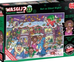 Puzzles Wasgij Christmas 22 - Une Nuit Pas si Douce ! - 2x1000 Pièces