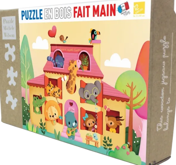 Puzzle - Sweet Home - 12 pièces