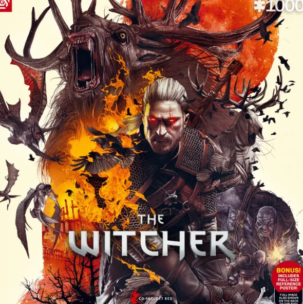 Puzzle - The Witcher Monsters - 1000 pièces