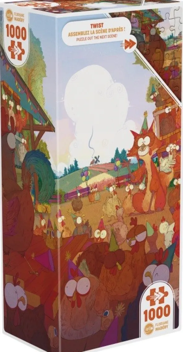 Puzzle Twist - Cheeky Fox - 1000 Pièces