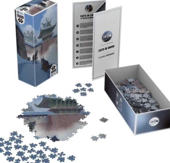 Puzzle Universe - Cats in Snow - 1000 Pièces
