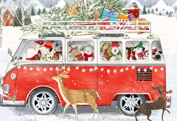 Puzzle - Van de Noël- 50 Pièces