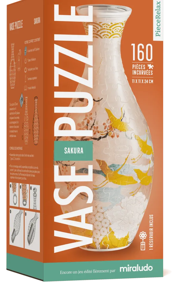 Puzzle - Vase Puzzle Sakura