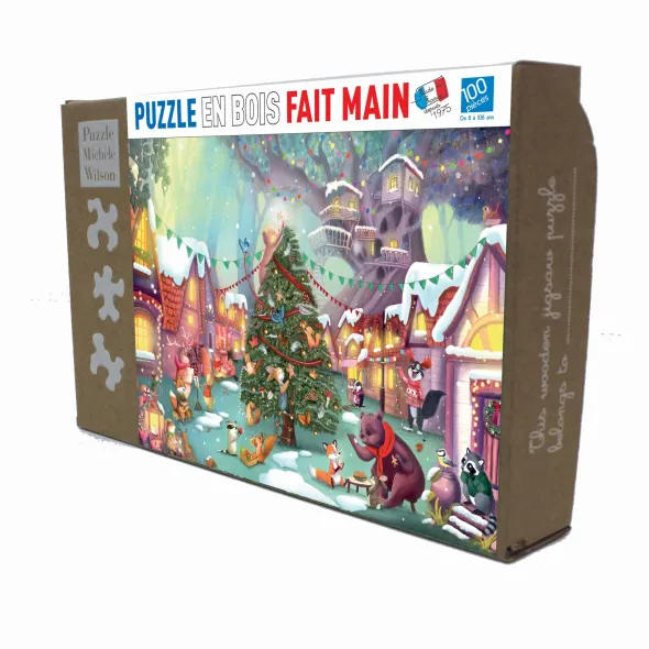 Puzzle - Veille de Noel - 100 Pièces