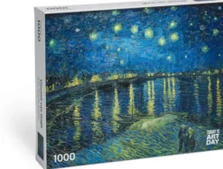 Puzzle - Vincent Van Gogh - La Nuit Etoilée sur le Rhône - 1000 pièces