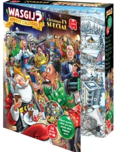 Puzzle Wasgij - Calendrier de l'Avent 2026 - Christmas TV Special