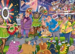 Puzzle Wasgij Mystery 30 - En plein dans le mille ! - 1000 Pièces