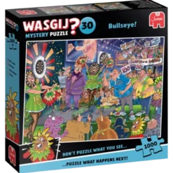 Puzzle Wasgij Mystery 30 - En plein dans le mille ! - 1000 Pièces
