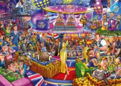 Puzzle Wasgij Mystery 25 - Eurosound contest! - 1000 Pièces
