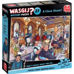 Puzzle Wasgij Mystery 27 - Un Rasage de Très Très Près ! - 1000 Pièces