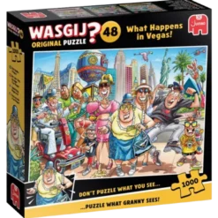 Puzzle Wasgij Original 48 - Ce qui se passe à Vegas ! - 1000 Pièces