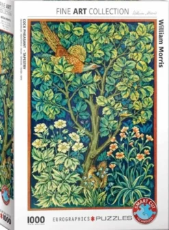 Puzzle - William Morris - Le Faisan - 1000 Pièces