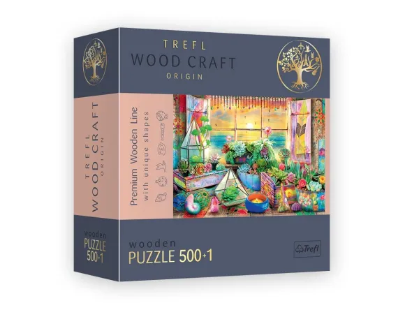 Puzzle Wood Craft - Beach House - 500 Pièces