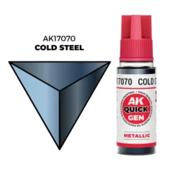 Quick Gen Color Ak Interactive - Cold Steel