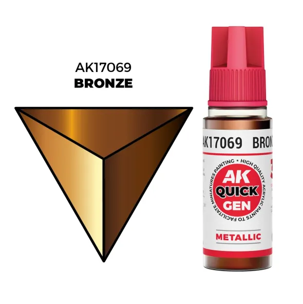Quick Gen Color Ak Interactive - Bronze