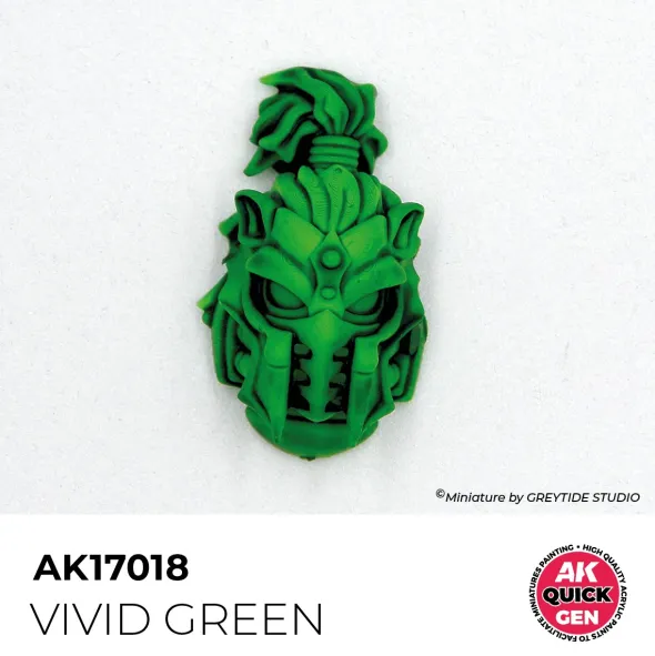 Quick Gen Color Ak Interactive - Vivid Green