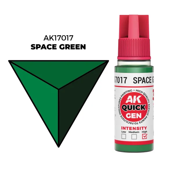 Quick Gen Color Ak Interactive - Space Green