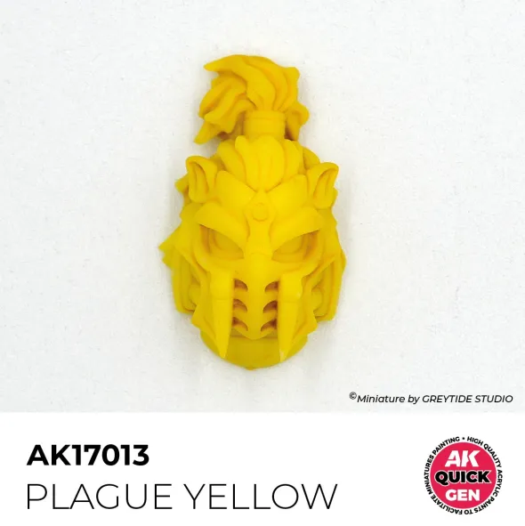 Quick Gen Color Ak Interactive - Plague Yellow