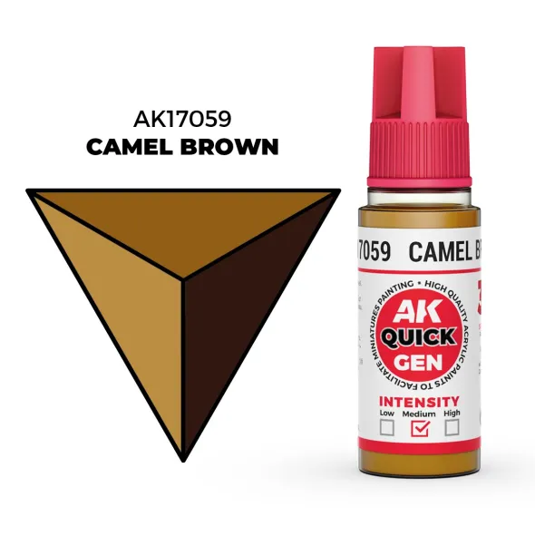 Quick Gen Color Ak Interactive - Camel Brown
