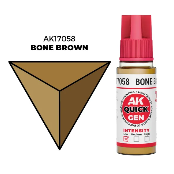 Quick Gen Color Ak Interactive - Bone Brown