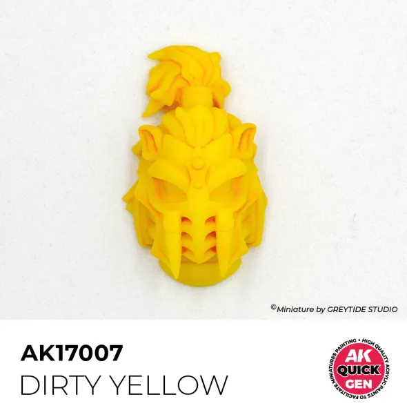 Quick Gen Color Ak Interactive - Dirty Yellow