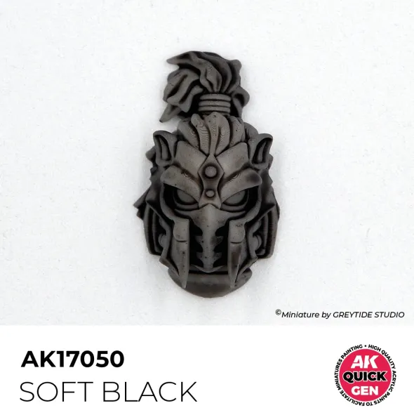 Quick Gen Color Ak Interactive - Soft Black