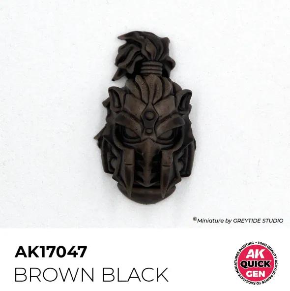 Quick Gen Color Ak Interactive - Brown Black