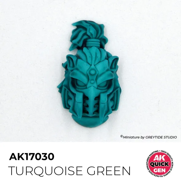Quick Gen Color Ak Interactive - Turquoise Green