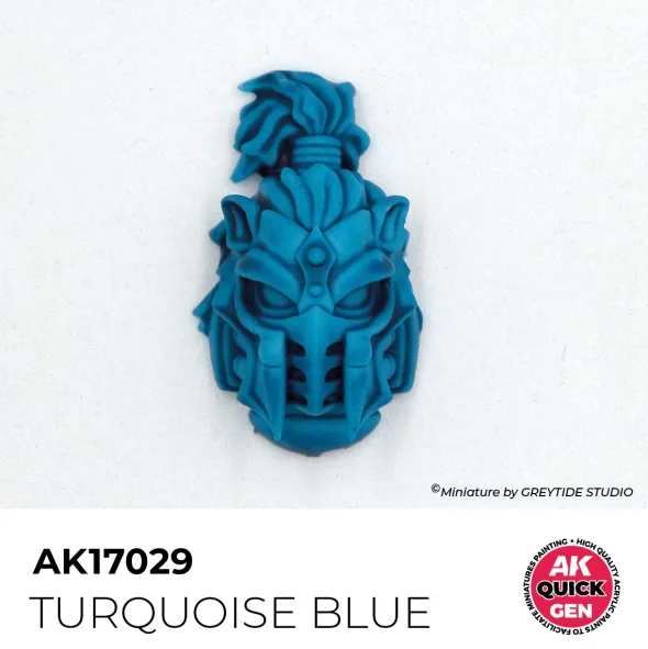 Quick Gen Color Ak Interactive - Turquoise Blue