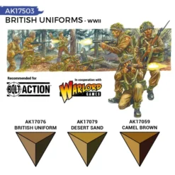 Quick Gen Set Ak Interactive - British WWII Uniforms