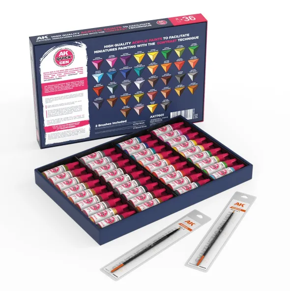 Quick Gen Set Ak Interactive - Paint Set-36