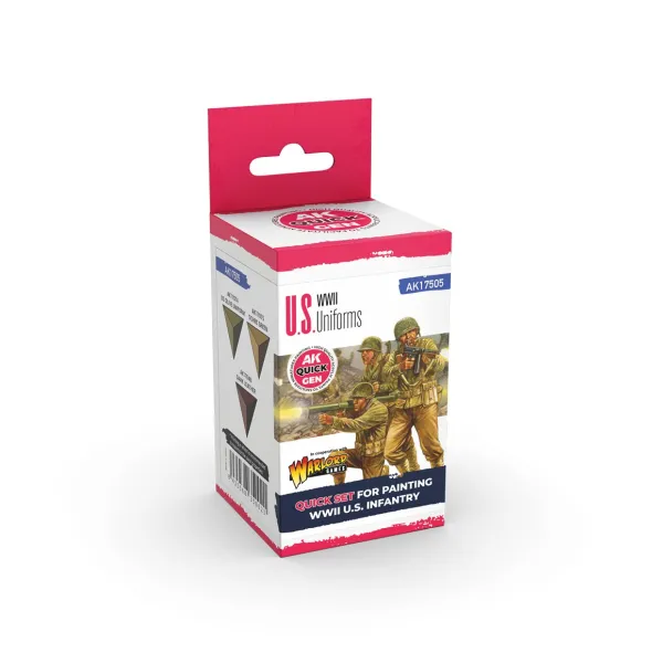 Quick Gen Set Ak Interactive - U.S. WWII Uniforms