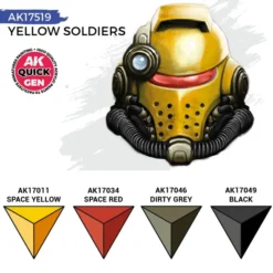 Quick Gen Set Ak Interactive - Yellow Soldiers