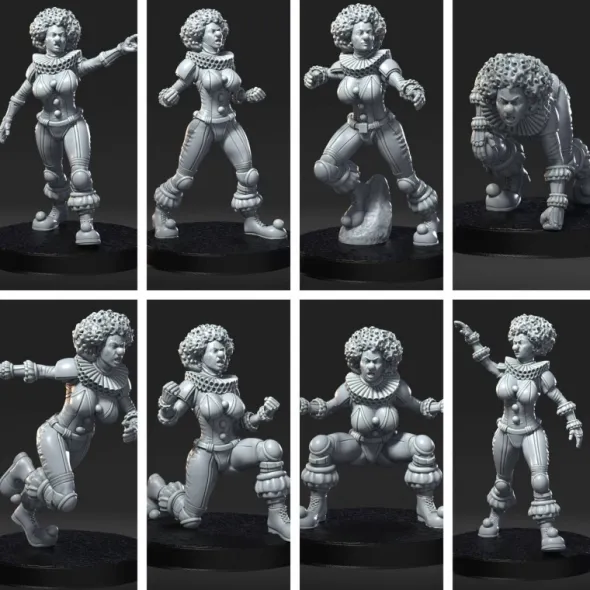 Équipe d'Amazones - Giggle Gory Girls