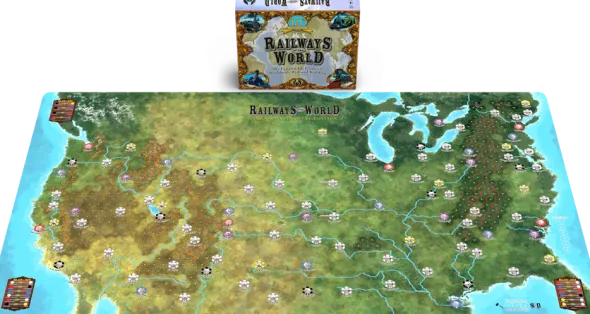 Railways of the World: Transcontinental Neoprene Mat