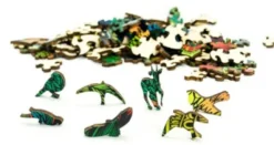 Rainbow Puzzle en bois - Hibou - 137 pièces