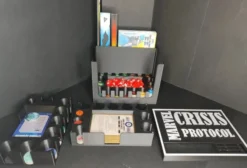 Rangement Marvel Crisis Protocol - Noir et Blanc
