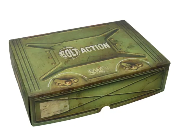 Rangement Safe & Sound - Boîte d'Armée Bolt Action pour Véhicules