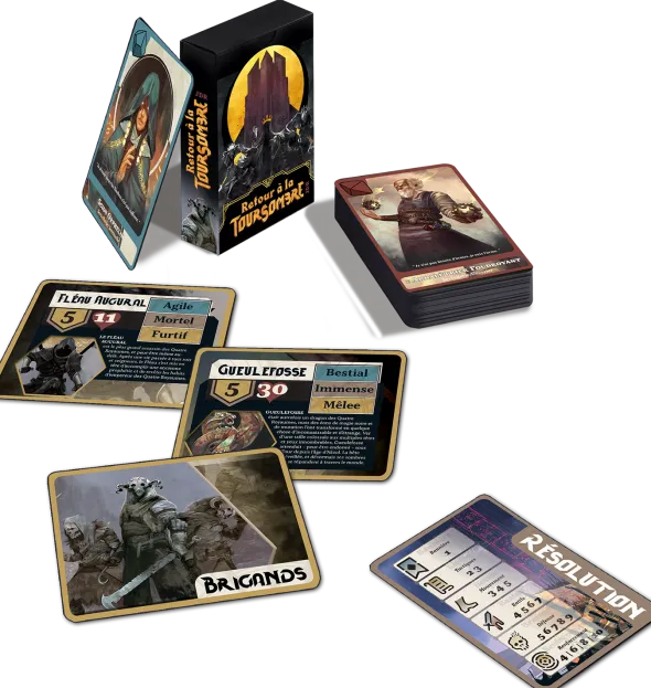 Retour à la Tour Sombre - Cartes