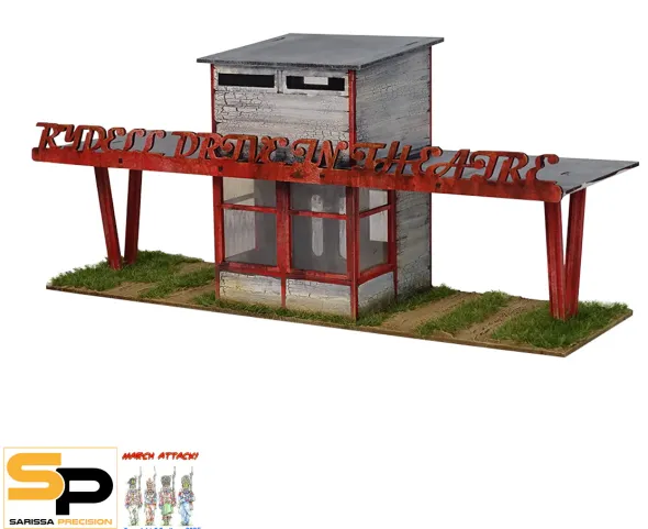 Retro Americana - Drive-In Cinema Entrance