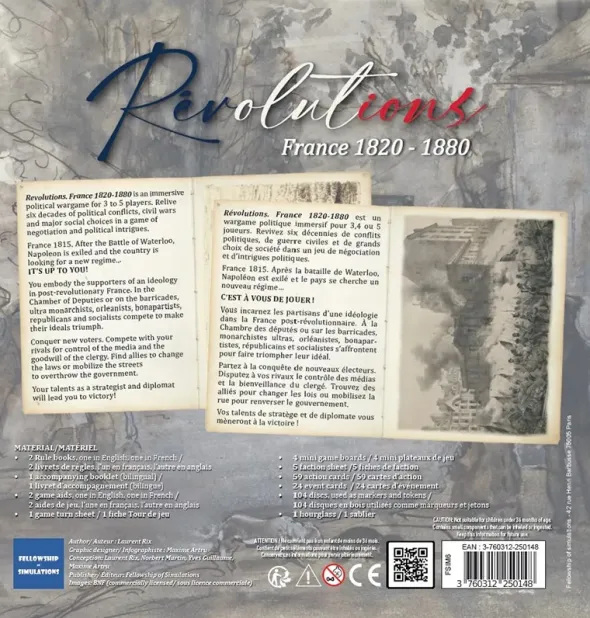 Revolutions – France 1820-1880