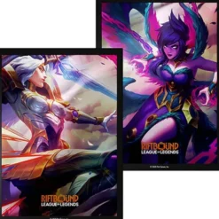 Riftbound: League of Legends Vendetta - 100 Art Sleeves - Kayle vs Morgana