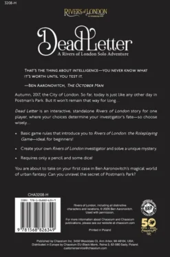 Rivers of London: Dead Letter