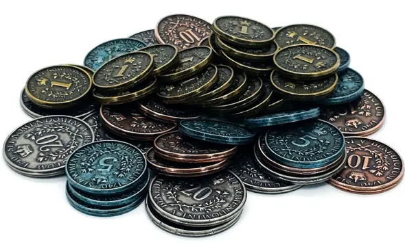 Rococo Deluxe: Metal Coins