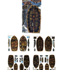 Roleplaying Objects - Boats - 30 Pieces