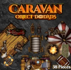 Roleplaying Objects - Caravan - 38 Pieces