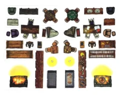 Roleplaying Objects - Home Decor - 66 Pieces