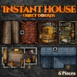 Roleplaying Objects - Instant Houses 1 - 6 Pieces